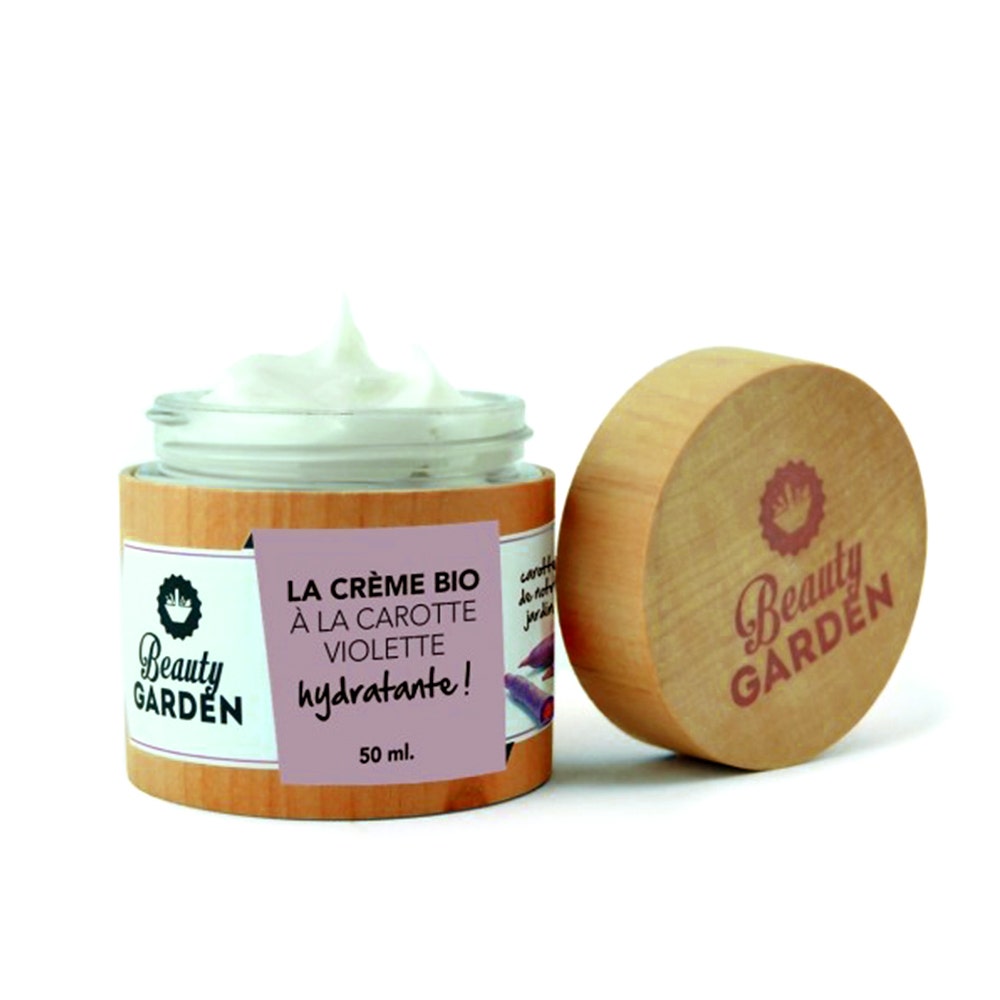Beauty Garden Crema alla carota Violetta Bio - Idratante 50ml