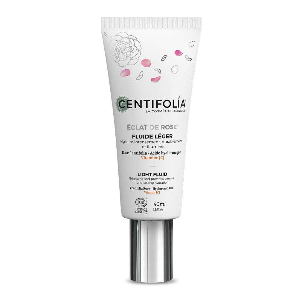 Centifolia Eclat de Rose® Fluido idratante Bio 40 ml