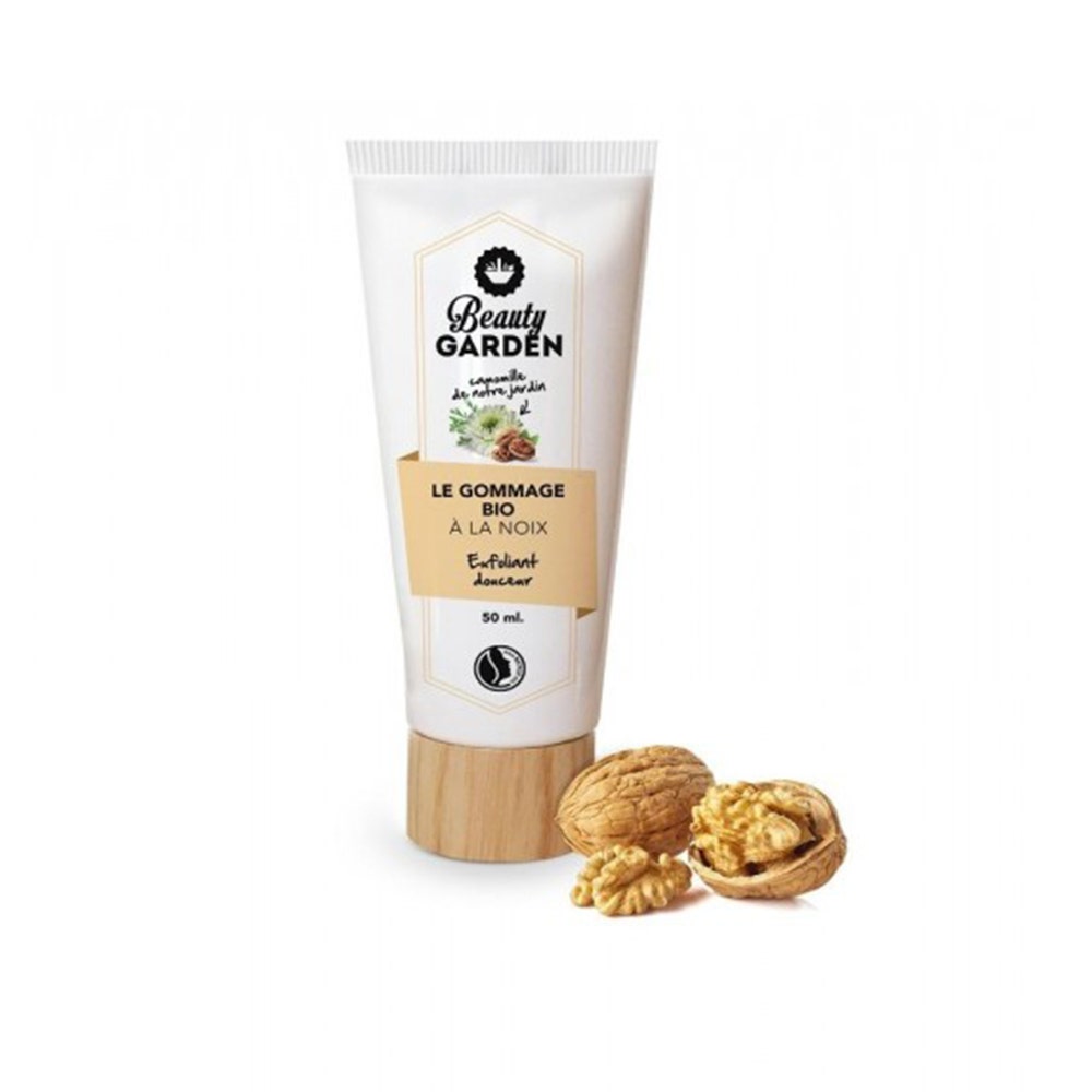 Beauty Garden Scrub alle noci Bio - Esfoliante Delicatezza - Tubo 50ml