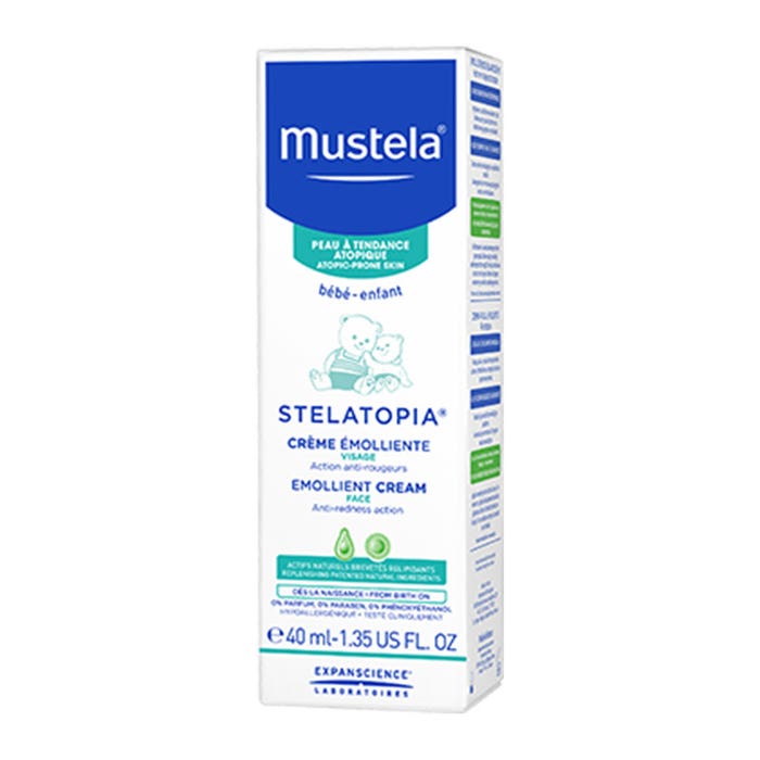Crema viso emolliente Stelatopia 40 ml Mustela