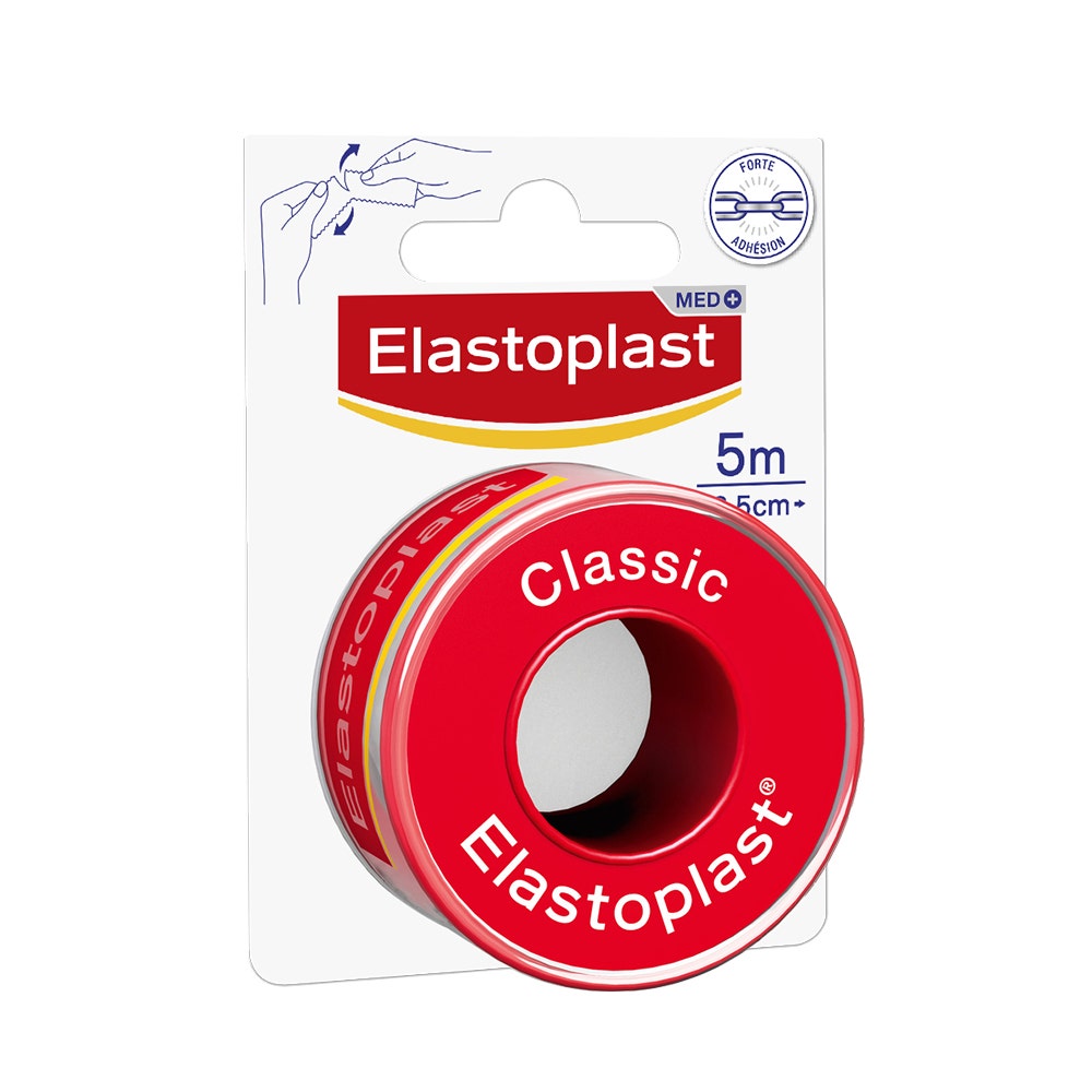 Elastoplast Primo Soccorso Nastro adesivo per fissare bende e garze Sparadrap Classic