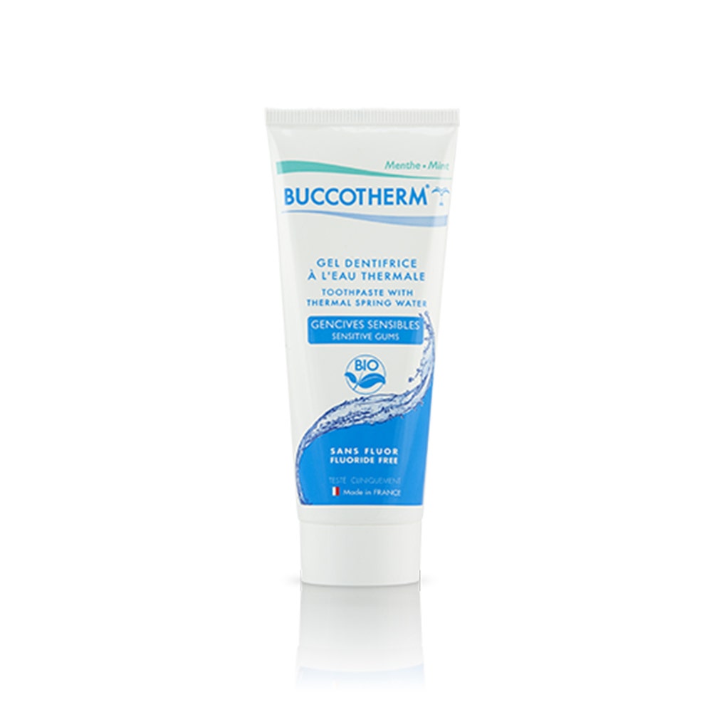 Buccotherm Dentifricio Gel All'acqua Termale Bio Gengive Sensibili Menta - 75ml