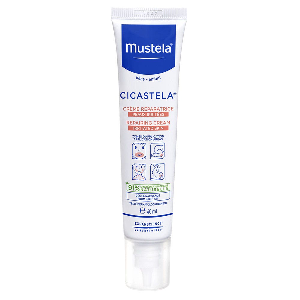 Mustela Cicastela Crema Riparazione per Pelli Irritate 40 ml