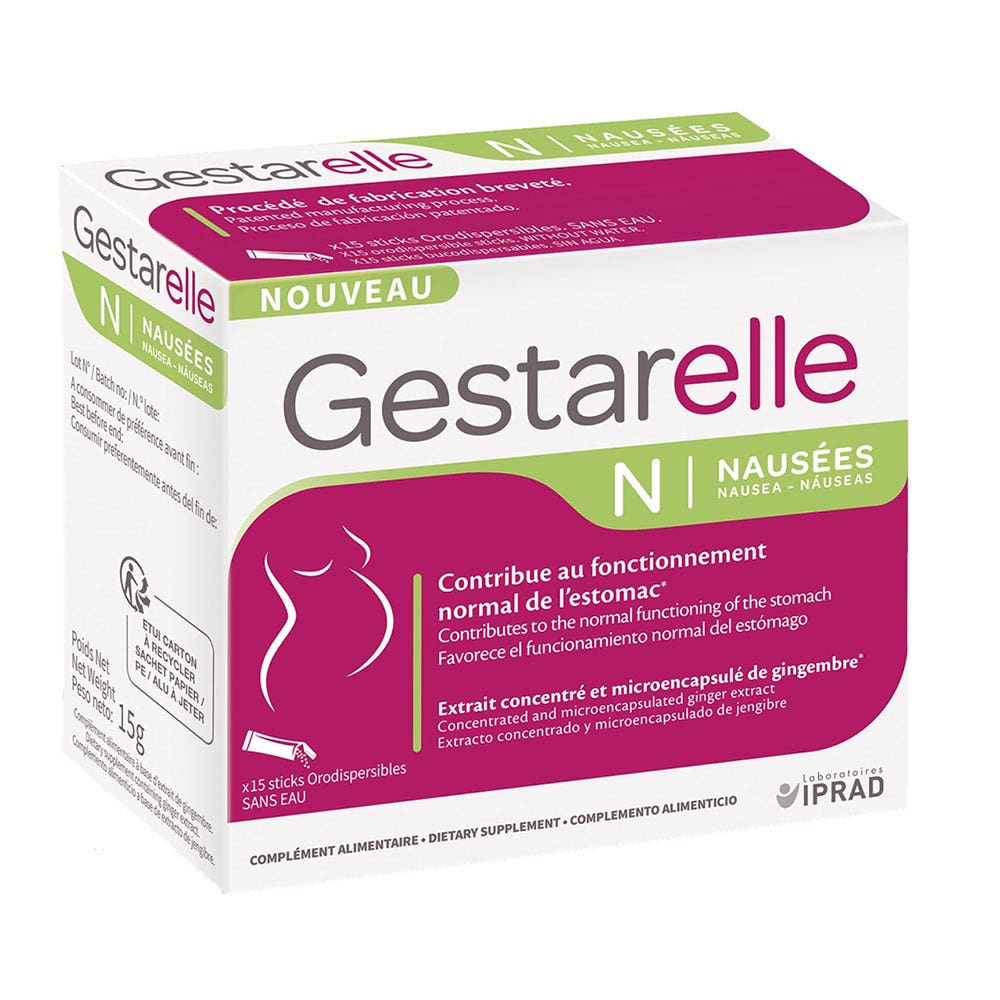 Iprad Gestarelle N Nausea x15 bastoncini