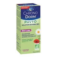 Chronodorm Phyto Soluzione Bevibile Organica Aroma ribes nero e mela 125 ml
