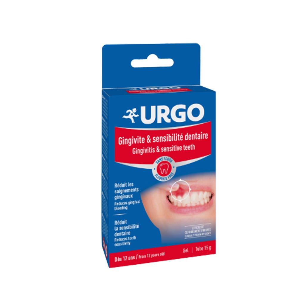 Urgo Viso Gel per gengiviti e sensibilità dentale Dall'età di 12 anni 15g