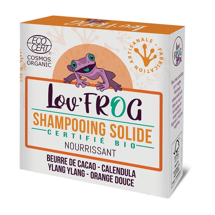 Shampoo Solidea Nutriente Certificato Biologico 50g Lov'Frog