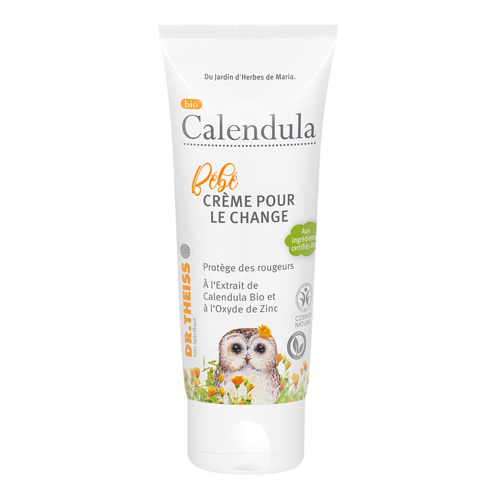 Dr. Theiss Naturwaren Bio Calendula Bébé & Maternité Crema per il cambio del pannolino 75ml