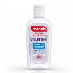 Assanis Pocket Parfumés Gel Idroalcolico Tascabile alla Violetta Violette 80ml
