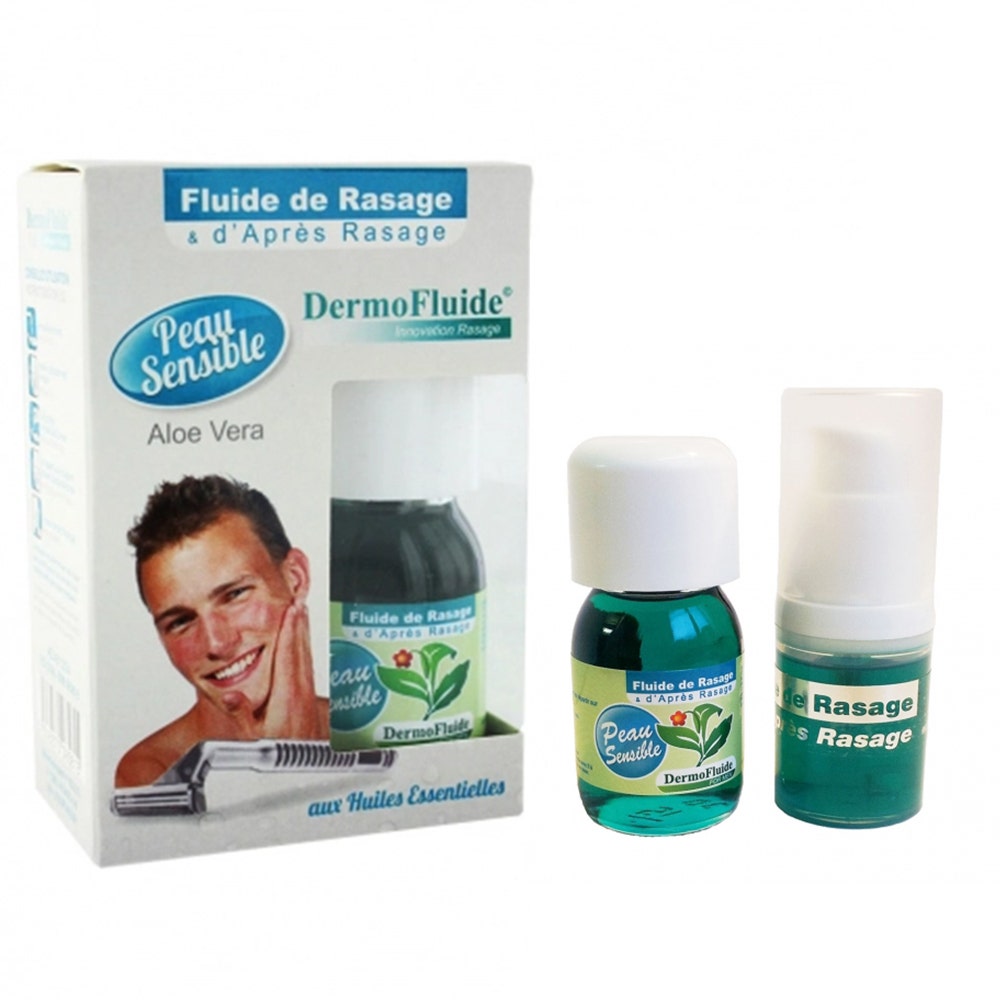 Dermo Fluide Fluido e dopobarba all'aloe vera Pelle Sensibile 60 ml