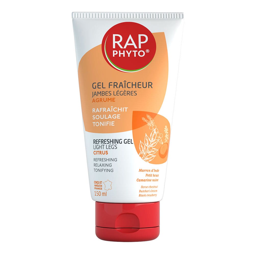 Rap Phyto Gel freschezza gambe leggere profumo agrumi 150ml