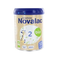 Novalac Latte biologico in polvere 2 Da 6 a 12 mesi 800g