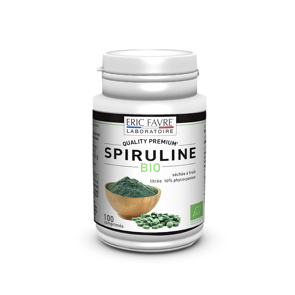 Eric Favre Spirulina biologica vegana 100 compresse