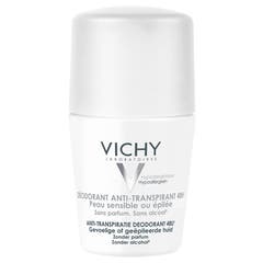 Vichy Deodorante Antitraspirante 48h Roll-on Pelle Sensibile 50ml