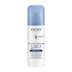 Vichy Déodorant Deodorante Spray Minéral Pelle sensibile Protezione 48h 125ml