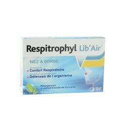 Jolly Jatel Laboratoires Respitrophyl Lib'Air Naso &amp; Gola 15 capsule