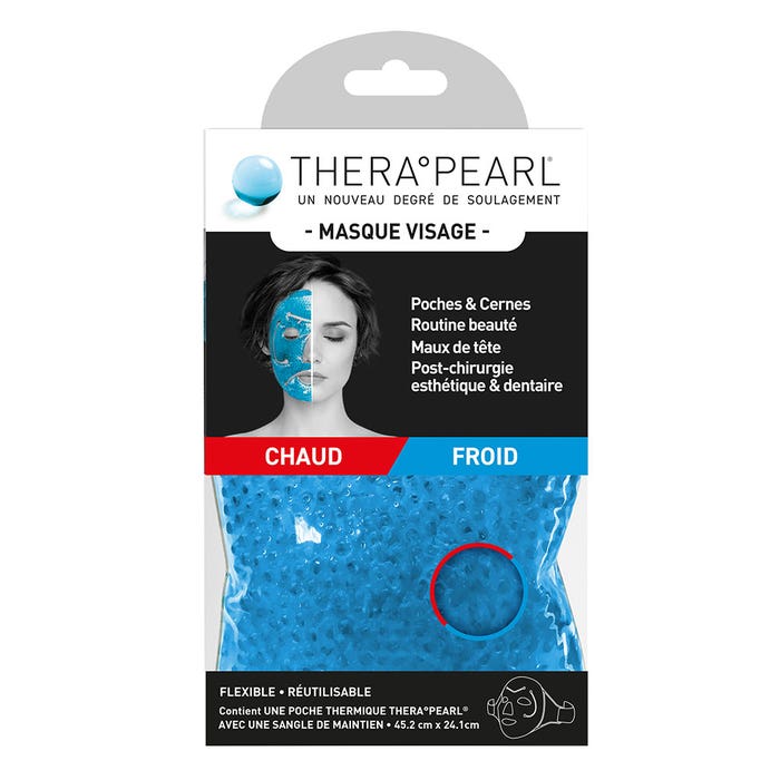 Terapia del calore o del freddo Maschera per il viso TheraPearl