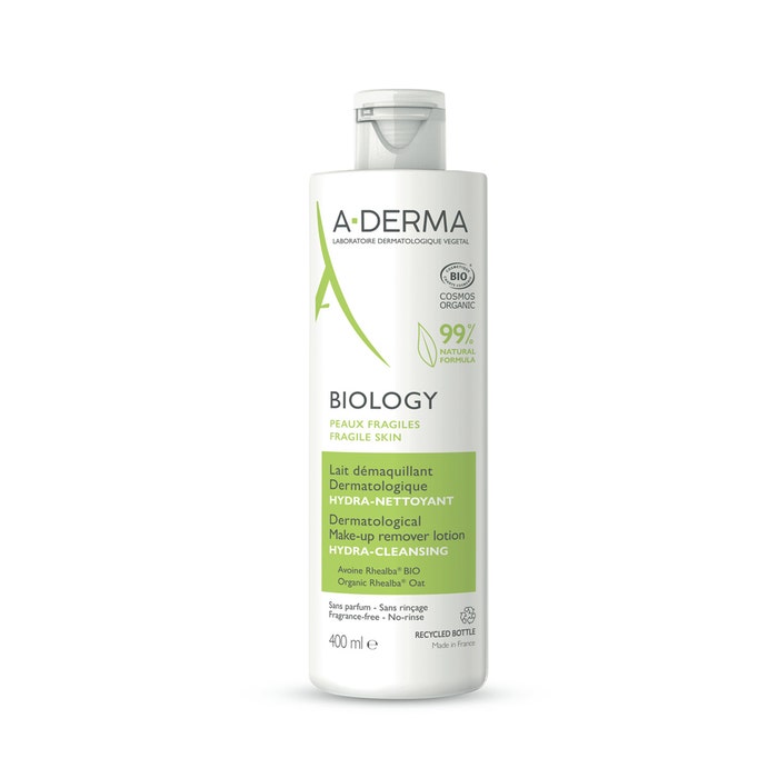 A-Derma Biology Latte detergente idratante biologico 400 ml