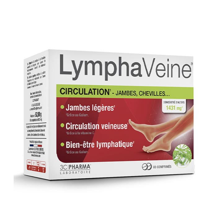 3C Pharma LymphaVeine 60 Compresse