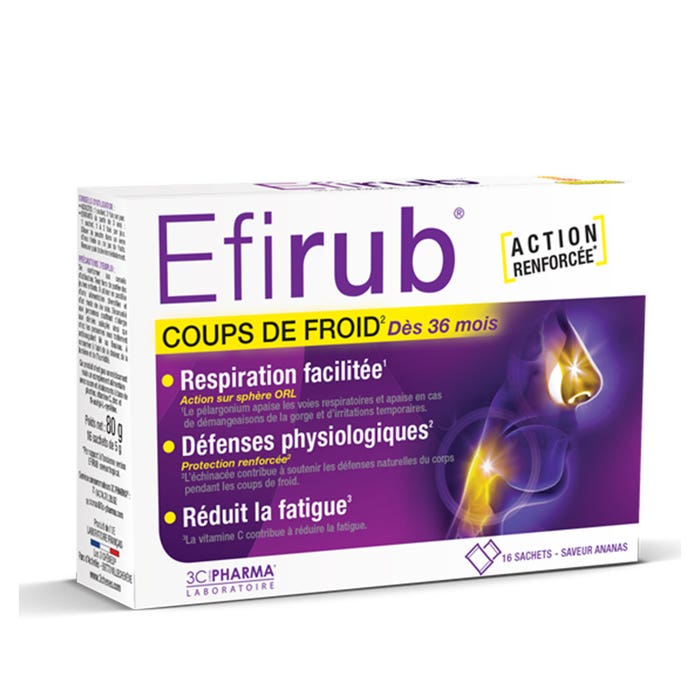 3C Pharma Efirub Efirub Svegliati dal freddo 16 Bustine