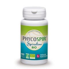 Natural Nutrition Spirulina Phycospir Organic 180 Compresse