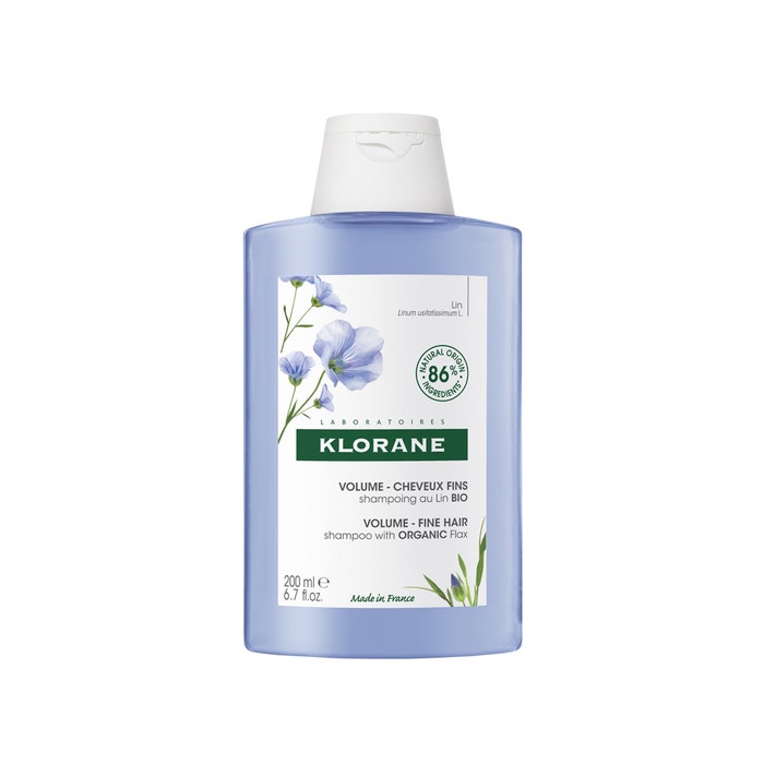 Shampoo volumizzante per Capelli fini 200 ml Lin Bio Klorane