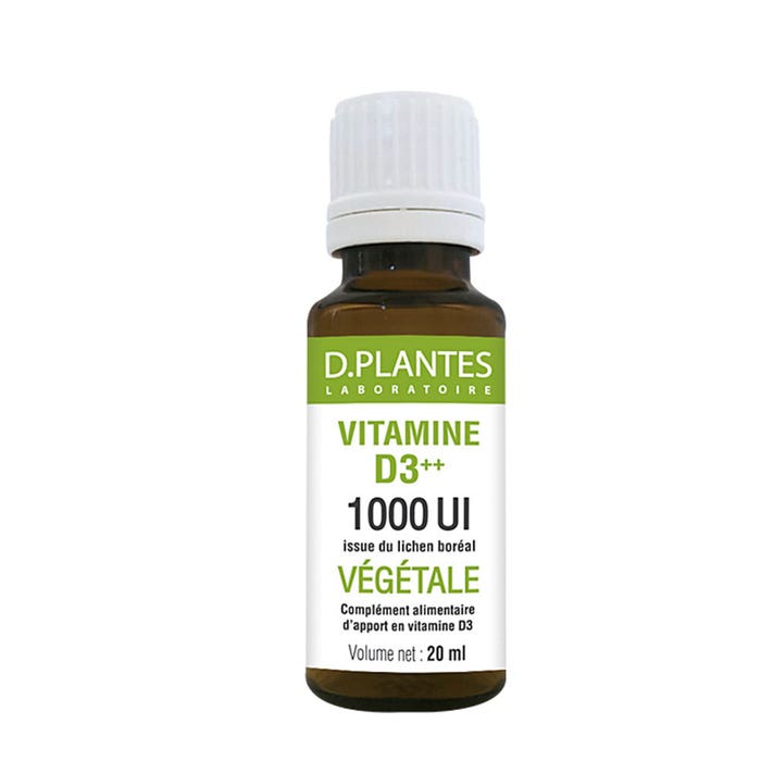 Vitamine D3 Vegetale 1000ui Contagocce 20ml D. Plantes