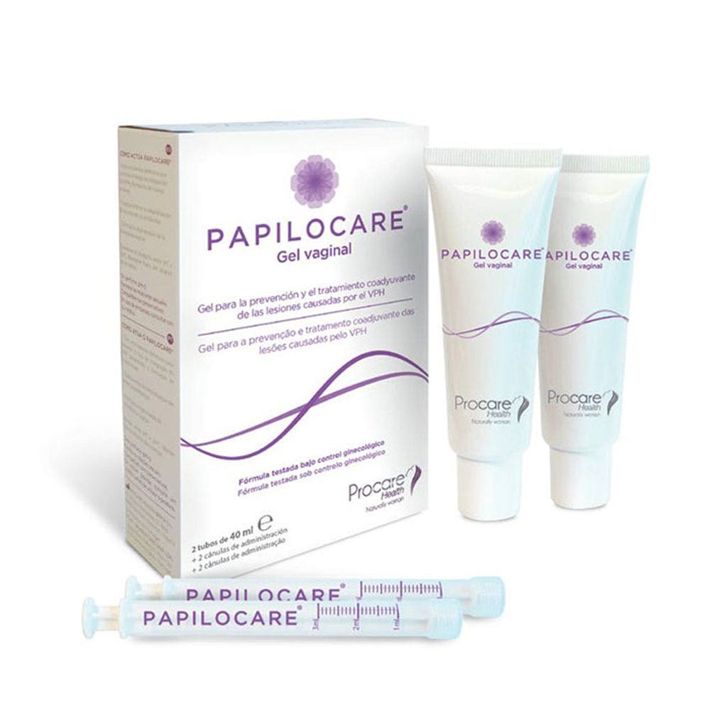 Procare Papilocare Gel vaginale 2 tubi con applicatori 2x40ml
