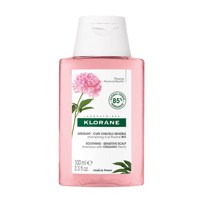 Shampoo lenitivo Cuoio capelluto sensibile 100ml Pivoine Bio Klorane
