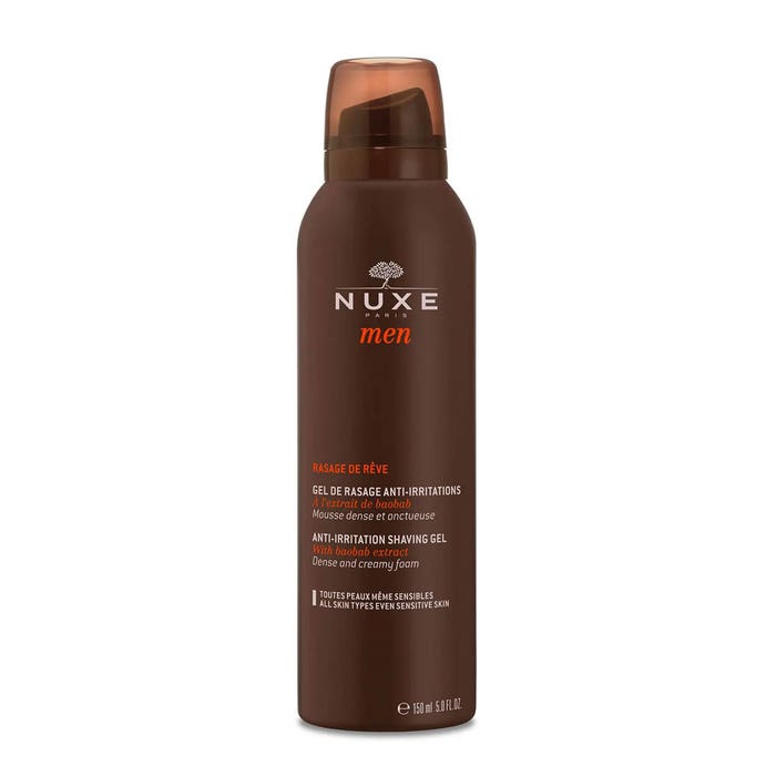 Nuxe Men Gel rasatura anti-irritazioni Per tutte le pelli 150ml