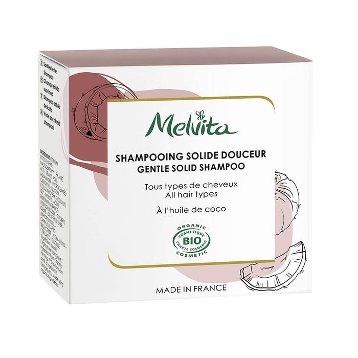 Shampoo solido biologico delicato 55g Melvita