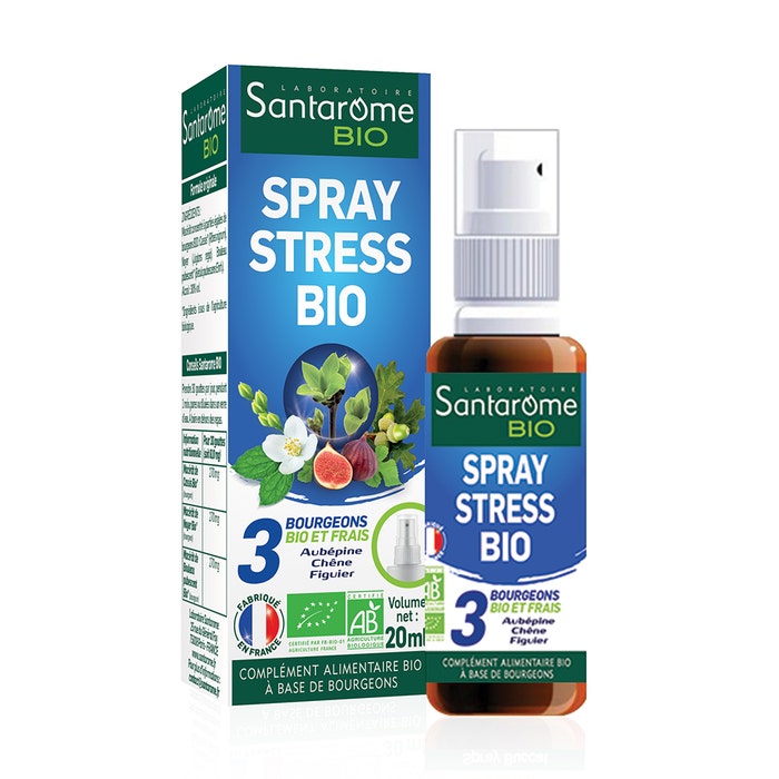 Santarome Spray Stress Bio Complexe de Bourgeons 20ml