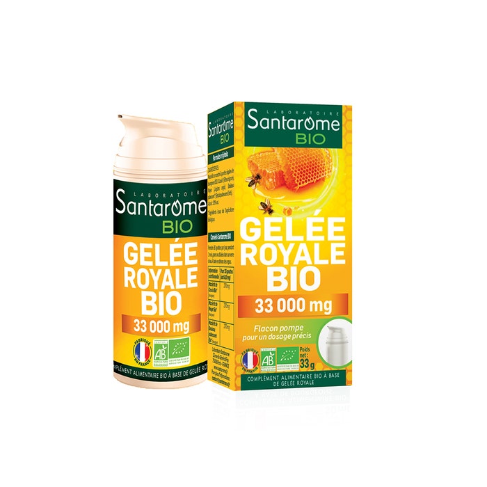 Santarome Pappa reale biologica pura 33 000 mg 33g