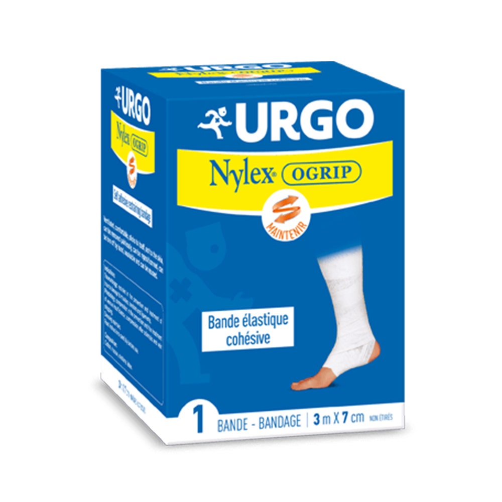Urgo Bendaggio autoadesivo di contenzione Nylexogrip 3 m x 7 cm x1