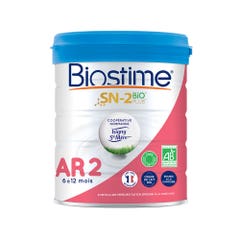 Biostime Latte per lattanti biologico SN-2 antirigurgito Da 6 a 12 mesi 800g