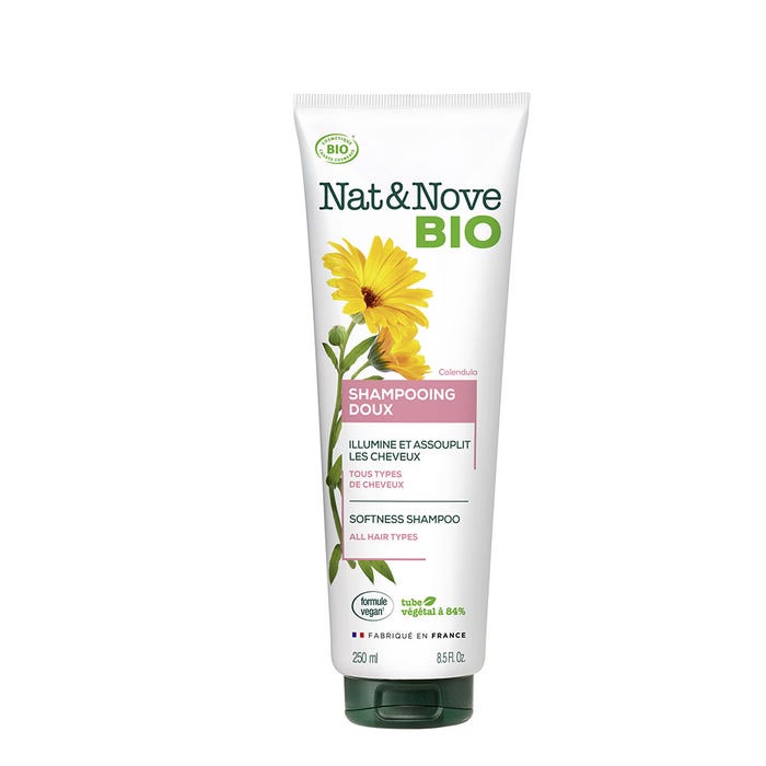 shampoo delicato Bio 250ml pour tous i tipi di capelli NAT&NOVE BIO