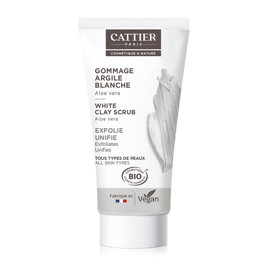 Cattier Mini scrub all'argilla Blanc 30ml