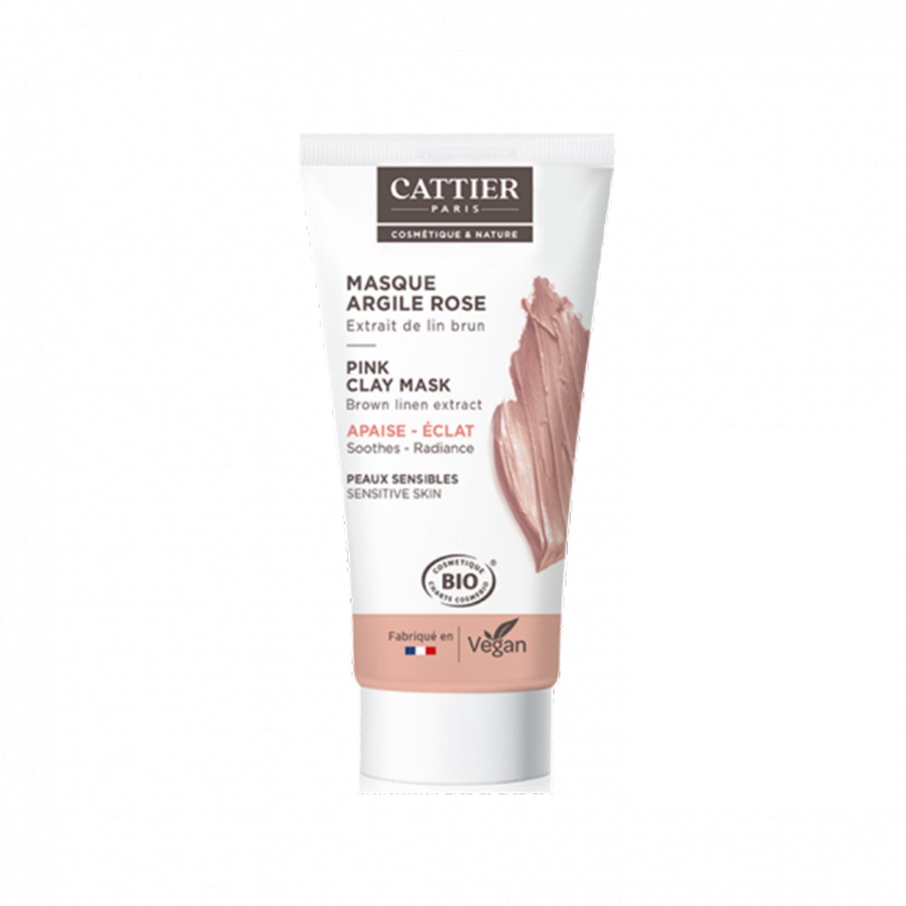 Cattier Mini Maschera all'Argilla Rosa Bio 30ml