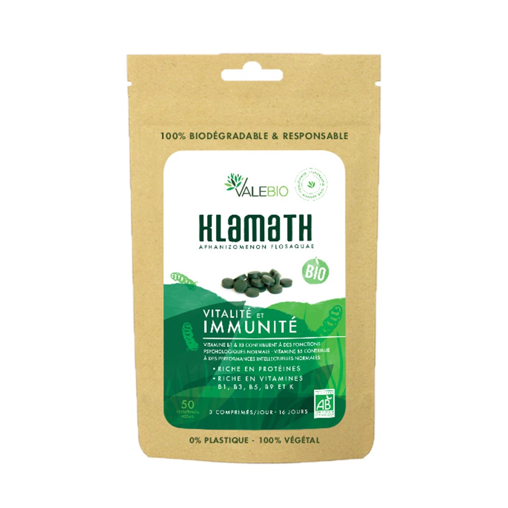 Valebio Super Food di Klamath Bio 50 compresse