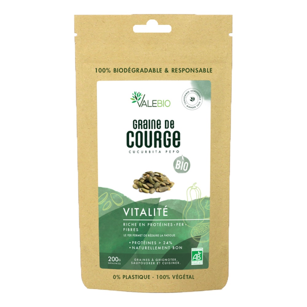 Valebio Semi di zucca bio 200g