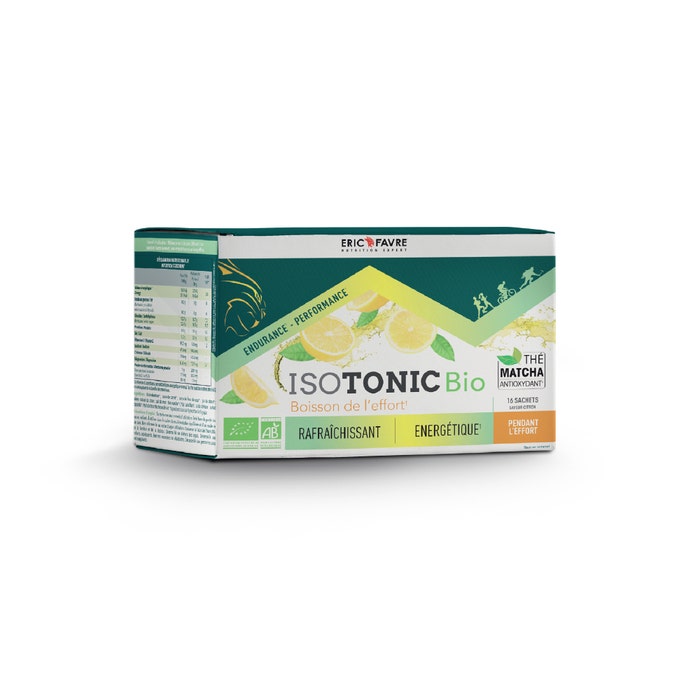 Isotonico Bio 16 borse Limone Eric Favre