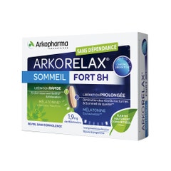 Arkopharma Arkorelax Sonno Forte 8H Melatonina, Valeriana 15 compresse