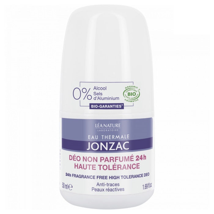 Deodorante biologico Profumo ad alta tolleranza 24 ore su 24 50ml Eau thermale Jonzac