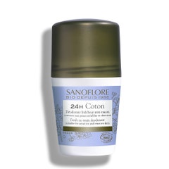Sanoflore Deodorants Deodorante 24 ore in cotone biologico 50ml