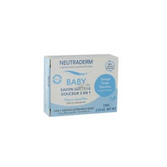 Neutraderm Baby Delicatezza del sapone per bebè 3 in 1 supergrassato 100g