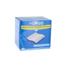 Urgo Compresse sterili Garza Hydrophil 7,5 cmx7,5 cm Scatola da 50