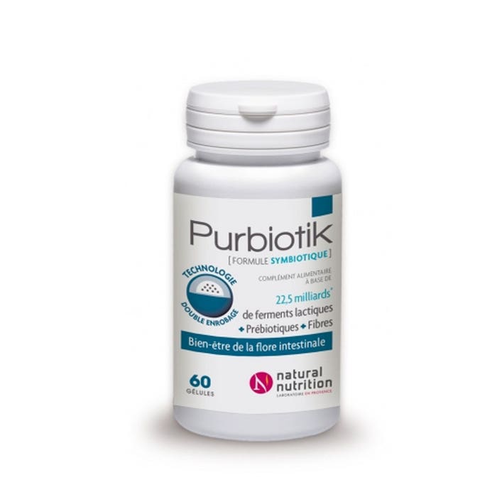 Purbiotik 60 compresse formula simbiotica Natural Nutrition