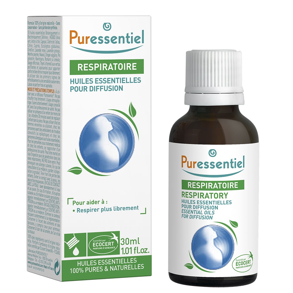 Puressentiel Respirazione Oli essenziali per diffusione 30ml