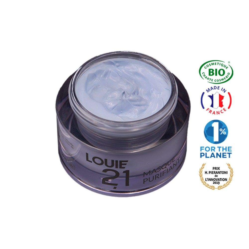 Louie21 Maschera purificante biologica 50ml