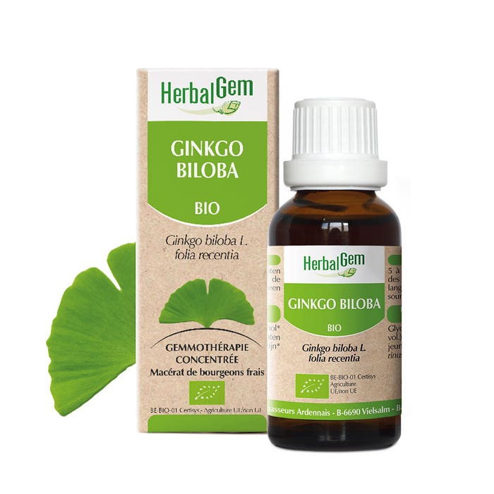 Ginkgo Biloba biologico 30ml Herbalgem